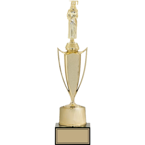 ODAK KUPA - Figürlü Kupalar - Mezuniyet Kadın Figürlü Kupalar FG-040 A - 40 cm ürün görseli 1