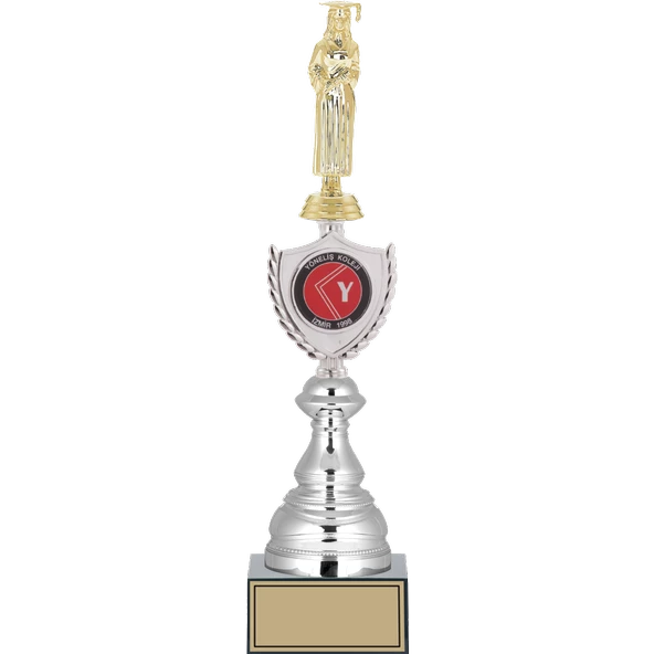 ODAK KUPA - Figürlü Kupalar - Mezuniyet Kadın Figürlü Kupalar FG-035 B - 41 cm ürün görseli 1