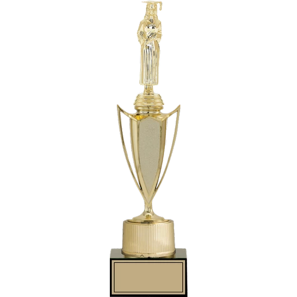 ODAK KUPA - Figürlü Kupalar - Mezuniyet Kadın Figürlü Kupalar FG-040 B - 37 cm ürün görseli 1