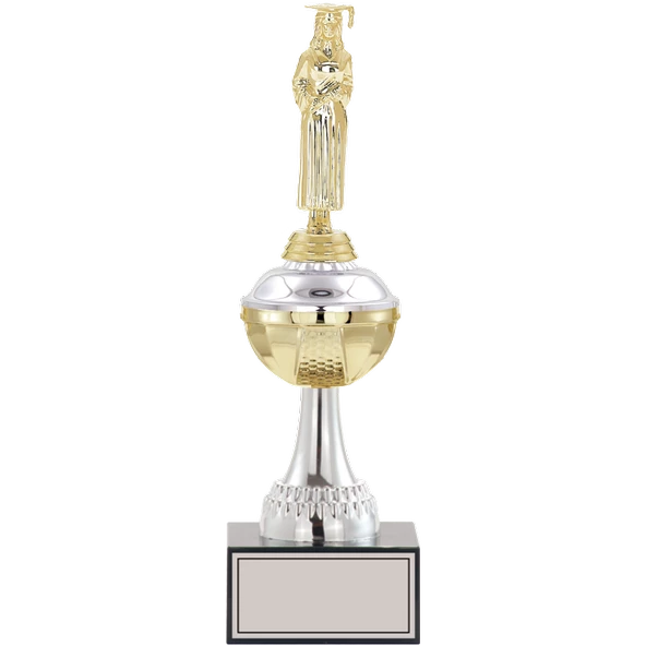 ODAK KUPA - Figürlü Kupalar - Mezuniyet Kadın Figürlü Kupalar FG-045 B - 33 cm ürün görseli 1