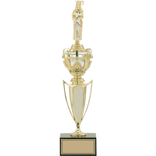ODAK KUPA - Figürlü Kupalar - Mezuniyet Kadın Figürlü Kupalar FG-044 B - 41 cm ürün görseli 1