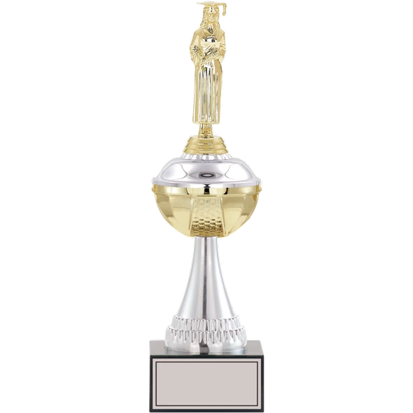 ODAK KUPA - Figürlü Kupalar - Mezuniyet Kadın Figürlü Kupalar FG-045 A - 36 cm ürün görseli 1