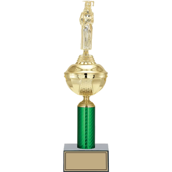 ODAK KUPA - Figürlü Kupalar - Mezuniyet Kadın Figürlü Kupalar FG-049 B - 40 cm ürün görseli 1