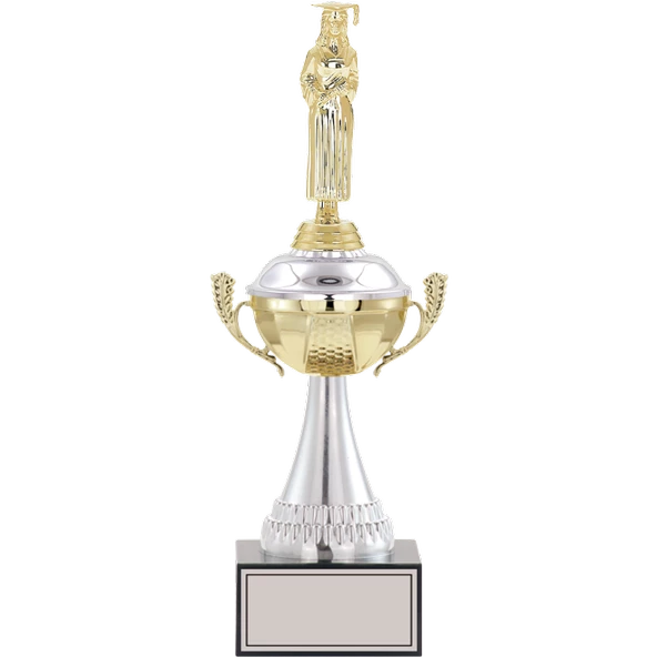 ODAK KUPA - Figürlü Kupalar - Mezuniyet Kadın Figürlü Kupalar FG-046 A - 36 cm ürün görseli 1