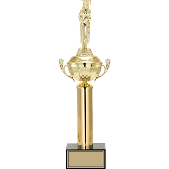 ODAK KUPA - Figürlü Kupalar - Mezuniyet Kadın Figürlü Kupalar FG-048 A - 44 cm ürün görseli 1