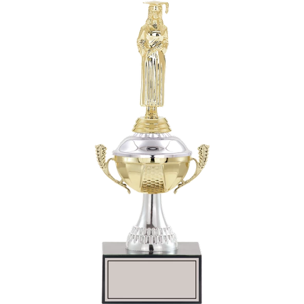 ODAK KUPA - Figürlü Kupalar - Mezuniyet Kadın Figürlü Kupalar FG-046 C - 31 cm ürün görseli 1