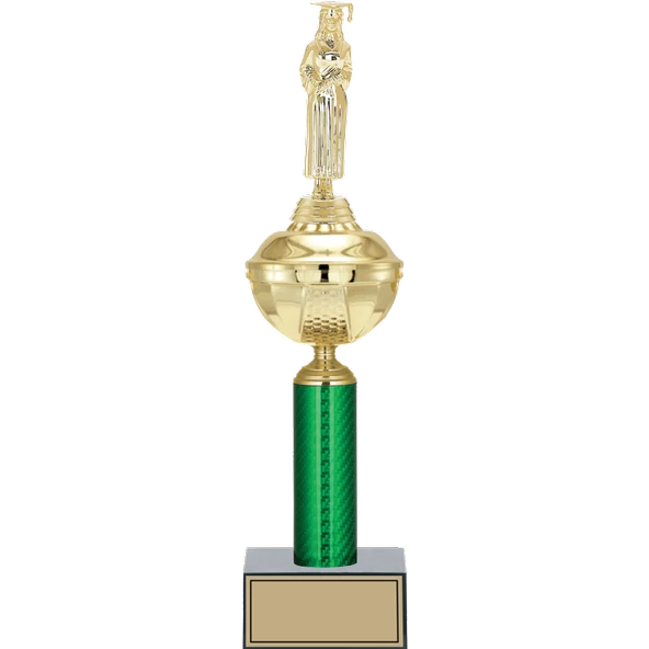 ODAK KUPA - Figürlü Kupalar - Mezuniyet Kadın Figürlü Kupalar FG-049 A - 42 cm ürün görseli 1