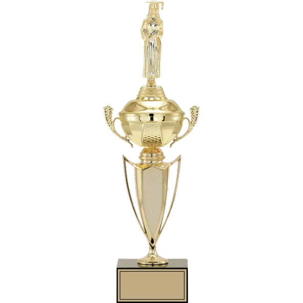 ODAK KUPA - Figürlü Kupalar - Mezuniyet Kadın Figürlü Kupalar FG-068 B - 44 cm ürün görseli 1