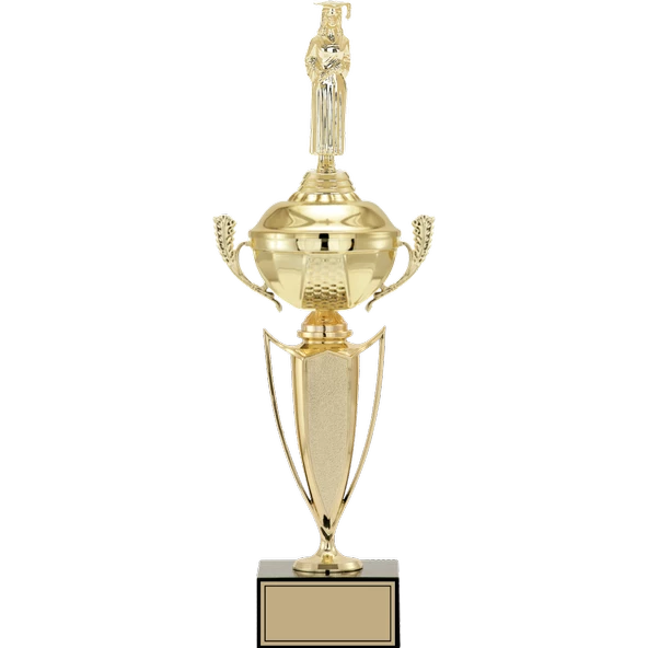 ODAK KUPA - Figürlü Kupalar - Mezuniyet Kadın Figürlü Kupalar FG-068 A - 47 cm ürün görseli 1