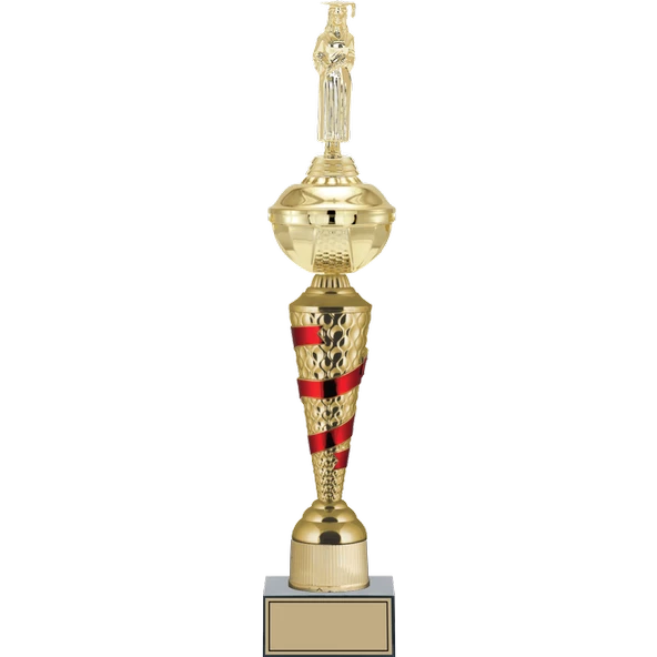 ODAK KUPA - Figürlü Kupalar - Mezuniyet Kadın Figürlü Kupalar FG-077 B - 53 cm ürün görseli 1