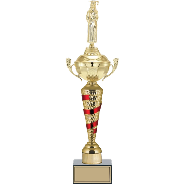 ODAK KUPA - Figürlü Kupalar - Mezuniyet Kadın Figürlü Kupalar FG-078 C - 49 cm ürün görseli 1