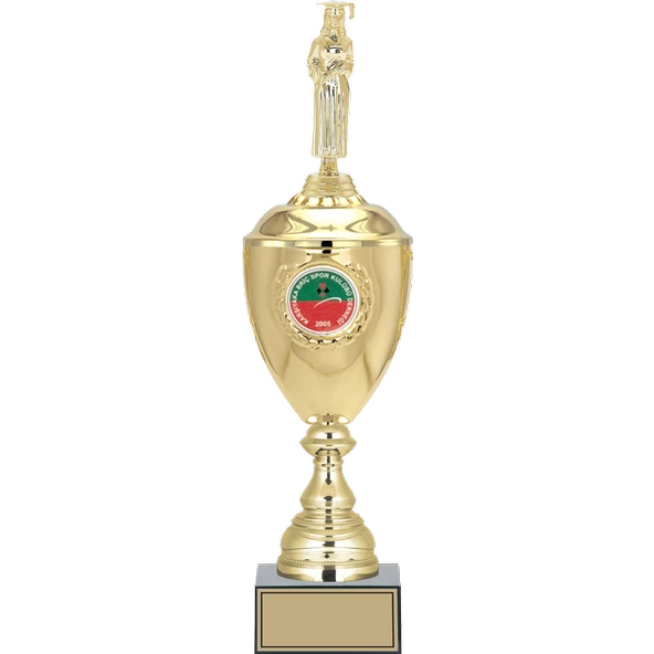 ODAK KUPA - Figürlü Kupalar - Mezuniyet Kadın Figürlü Kupalar FG-079 C - 47 cm ürün görseli 1