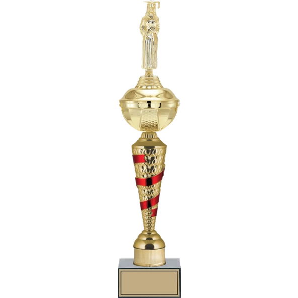 ODAK KUPA - Figürlü Kupalar - Mezuniyet Kadın Figürlü Kupalar FG-077 C - 49 cm ürün görseli 1