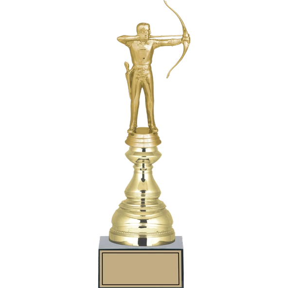 ODAK KUPA - Figürlü Kupalar - Okçu Figürlü Kupalar FG-023 B - 31 cm ürün görseli 1
