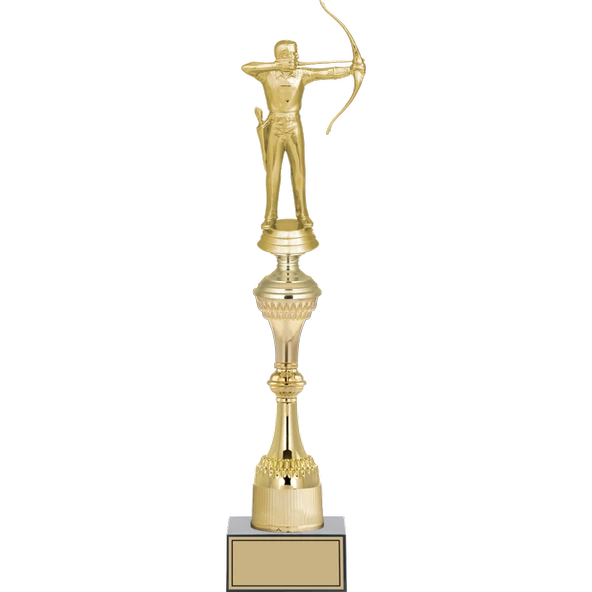 ODAK KUPA - Figürlü Kupalar - Okçu Figürlü Kupalar FG-031 B - 43 cm ürün görseli 1