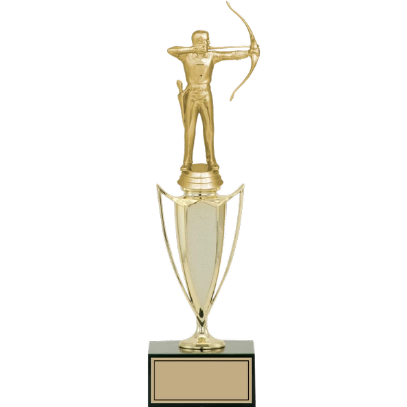 ODAK KUPA - Figürlü Kupalar - Okçu Figürlü Kupalar FG-039 B - 33 cm ürün görseli 1