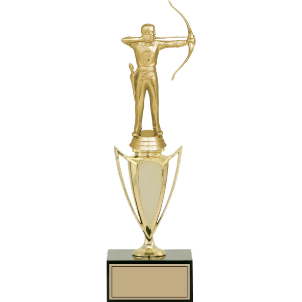 ODAK KUPA - Figürlü Kupalar - Okçu Figürlü Kupalar FG-039 C - 31 cm ürün görseli 1