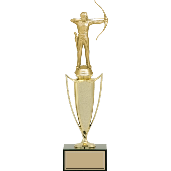 ODAK KUPA - Figürlü Kupalar - Okçu Figürlü Kupalar FG-039 A - 35 cm ürün görseli 1