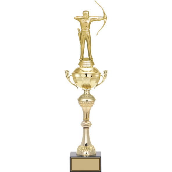 ODAK KUPA - Figürlü Kupalar - Okçu Figürlü Kupalar FG-062 B - 48 cm ürün görseli 1