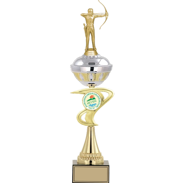 ODAK KUPA - Figürlü Kupalar - Okçu Figürlü Kupalar FG-065 A - 50 cm ürün görseli 1