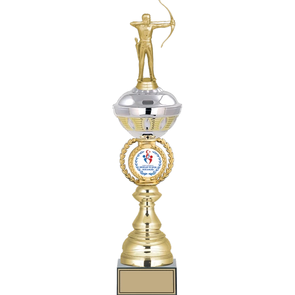 ODAK KUPA - Figürlü Kupalar - Okçu Figürlü Kupalar FG-066 A - 50 cm ürün görseli 1