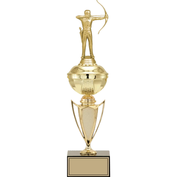 ODAK KUPA - Figürlü Kupalar - Okçu Figürlü Kupalar FG-067 C - 41 cm ürün görseli 1