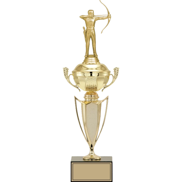 ODAK KUPA - Figürlü Kupalar - Okçu Figürlü Kupalar FG-068 B - 44 cm ürün görseli 1