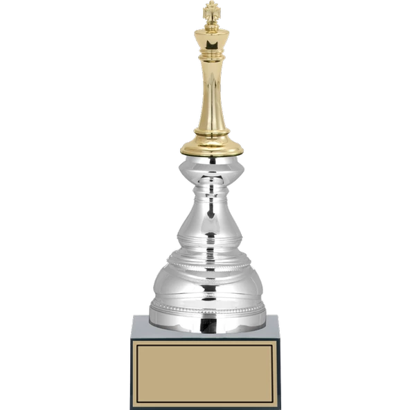 ODAK KUPA - Figürlü Kupalar - Satranç Figürlü Kupalar FG-024 B - 27 cm ürün görseli 1