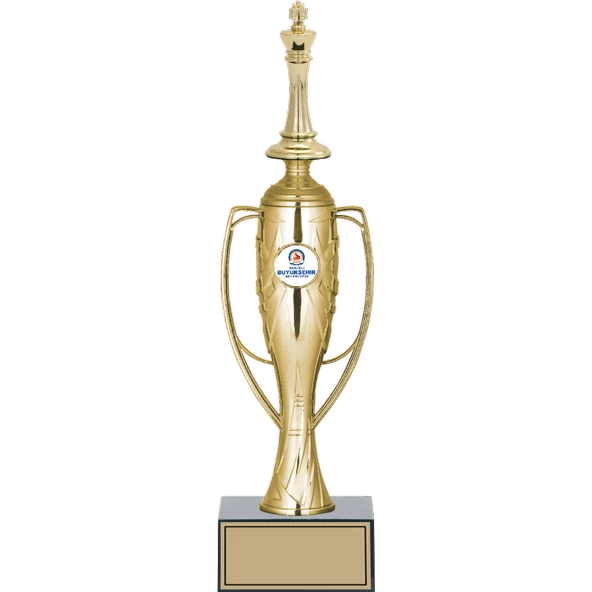 ODAK KUPA - Figürlü Kupalar - Satranç Figürlü Kupalar FG-025 A - 34 cm ürün görseli 1