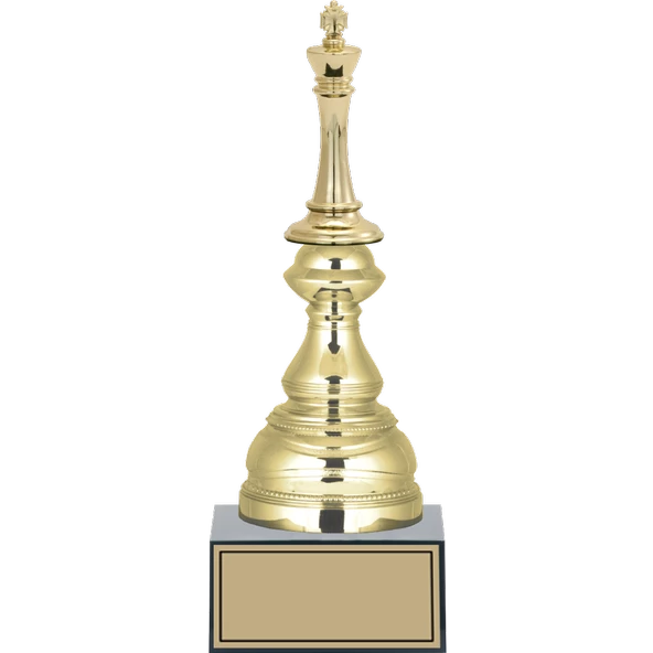 ODAK KUPA - Figürlü Kupalar - Satranç Figürlü Kupalar FG-023 B - 27 cm ürün görseli 1