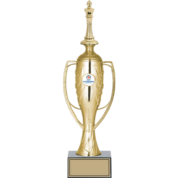 ODAK KUPA - Figürlü Kupalar - Satranç Figürlü Kupalar FG-026 B - 38 cm ürün görseli 1