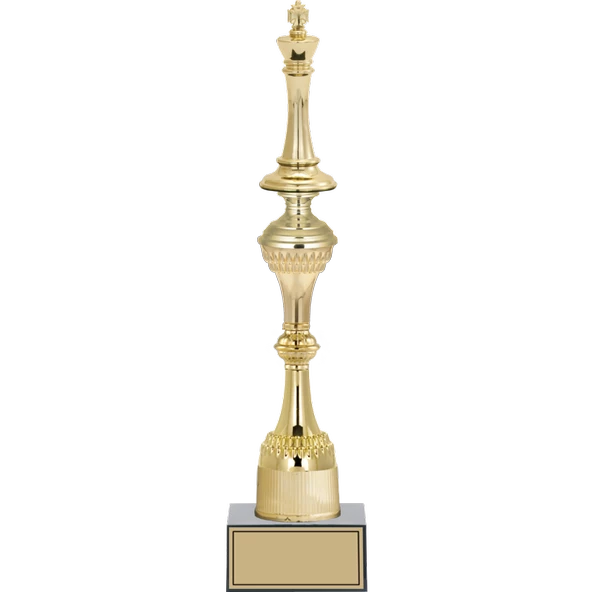 ODAK KUPA - Figürlü Kupalar - Satranç Figürlü Kupalar FG-031 B - 39 cm ürün görseli 1