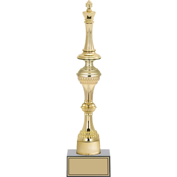 ODAK KUPA - Figürlü Kupalar - Satranç Figürlü Kupalar FG-031 C - 36 cm ürün görseli 1