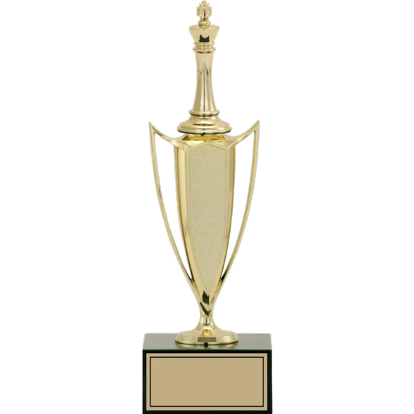ODAK KUPA - Figürlü Kupalar - Satranç Figürlü Kupalar FG-039 A - 31 cm ürün görseli 1