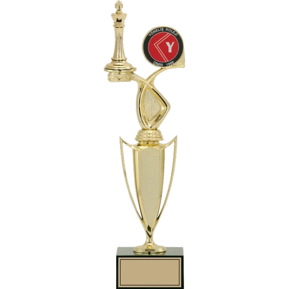 ODAK KUPA - Figürlü Kupalar - Satranç Figürlü Kupalar FG-043 A - 41 cm ürün görseli 1