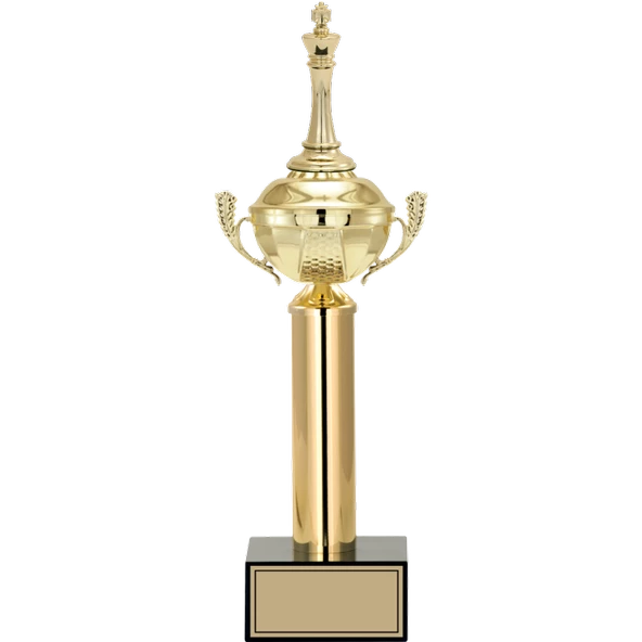 ODAK KUPA - Figürlü Kupalar - Satranç Figürlü Kupalar FG-048 A - 40 cm ürün görseli 1