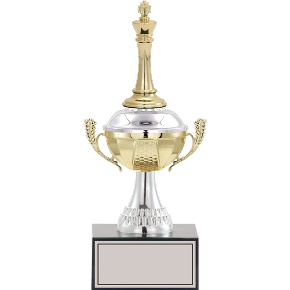 ODAK KUPA - Figürlü Kupalar - Satranç Figürlü Kupalar FG-046 C - 27 cm ürün görseli 1
