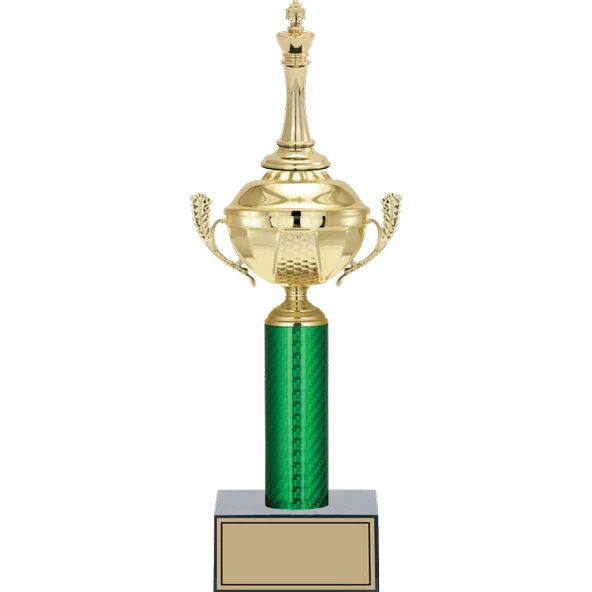 ODAK KUPA - Figürlü Kupalar - Satranç Figürlü Kupalar FG-050 A - 39 cm ürün görseli 1