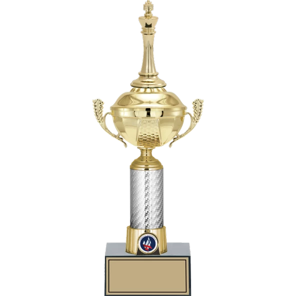 ODAK KUPA - Figürlü Kupalar - Satranç Figürlü Kupalar FG-058 C - 37 cm ürün görseli 1