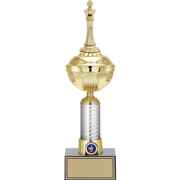 ODAK KUPA - Figürlü Kupalar - Satranç Figürlü Kupalar FG-057 C - 37 cm ürün görseli 1