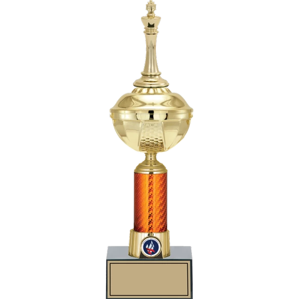 ODAK KUPA - Figürlü Kupalar - Satranç Figürlü Kupalar FG-055 C - 37 cm ürün görseli 1