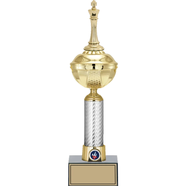 ODAK KUPA - Figürlü Kupalar - Satranç Figürlü Kupalar FG-057 B - 40 cm ürün görseli 1