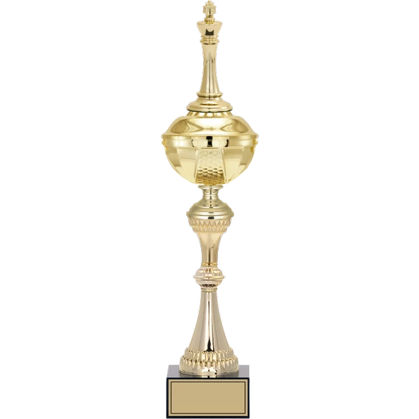 ODAK KUPA - Figürlü Kupalar - Satranç Figürlü Kupalar FG-061 A - 47 cm ürün görseli 1