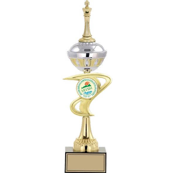 ODAK KUPA - Figürlü Kupalar - Satranç Figürlü Kupalar FG-065 B - 43 cm ürün görseli 1