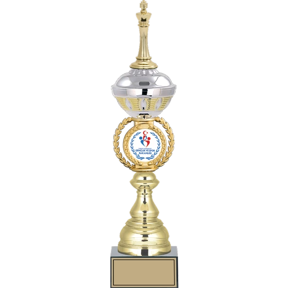 ODAK KUPA - Figürlü Kupalar - Satranç Figürlü Kupalar FG-066 B - 43 cm ürün görseli 1