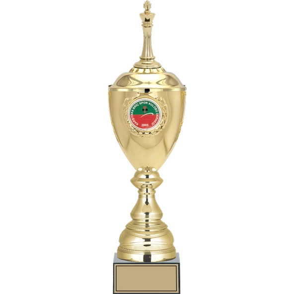 ODAK KUPA - Figürlü Kupalar - Satranç Figürlü Kupalar FG-079 A - 47 cm ürün görseli 1