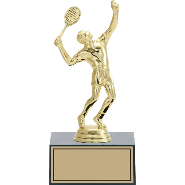 ODAK KUPA - Figürlü Kupalar - Tenis Erkek Figürlü Kupalar FG-001 C - 19 cm ürün görseli 1