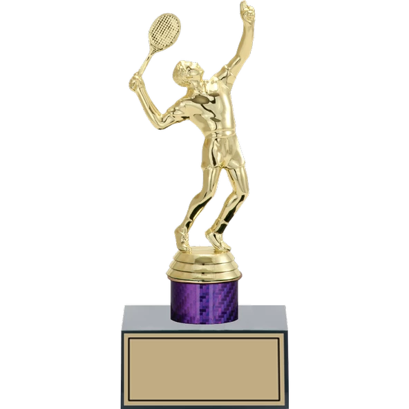 ODAK KUPA - Figürlü Kupalar - Tenis Erkek Figürlü Kupalar FG-002 C - 22 cm ürün görseli 1