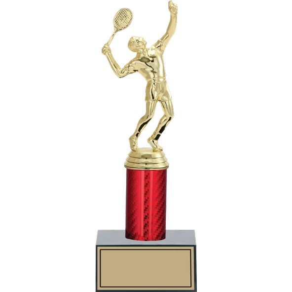 ODAK KUPA - Figürlü Kupalar - Tenis Erkek Figürlü Kupalar FG-004 B - 27 cm ürün görseli 1