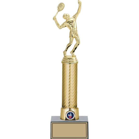 ODAK KUPA - Figürlü Kupalar - Tenis Erkek Figürlü Kupalar FG-008 A - 35 cm ürün görseli 1